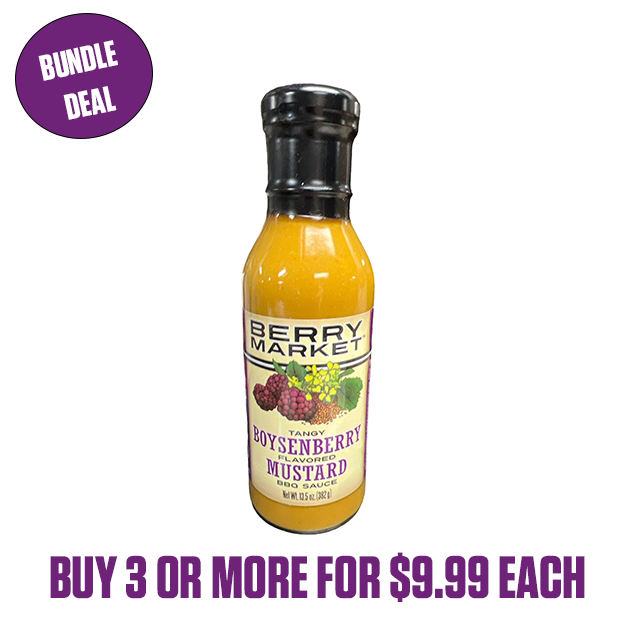 Knott's Berry Farm Berry Market™ Tangy Boysenberry Mustard BBQ Sauce