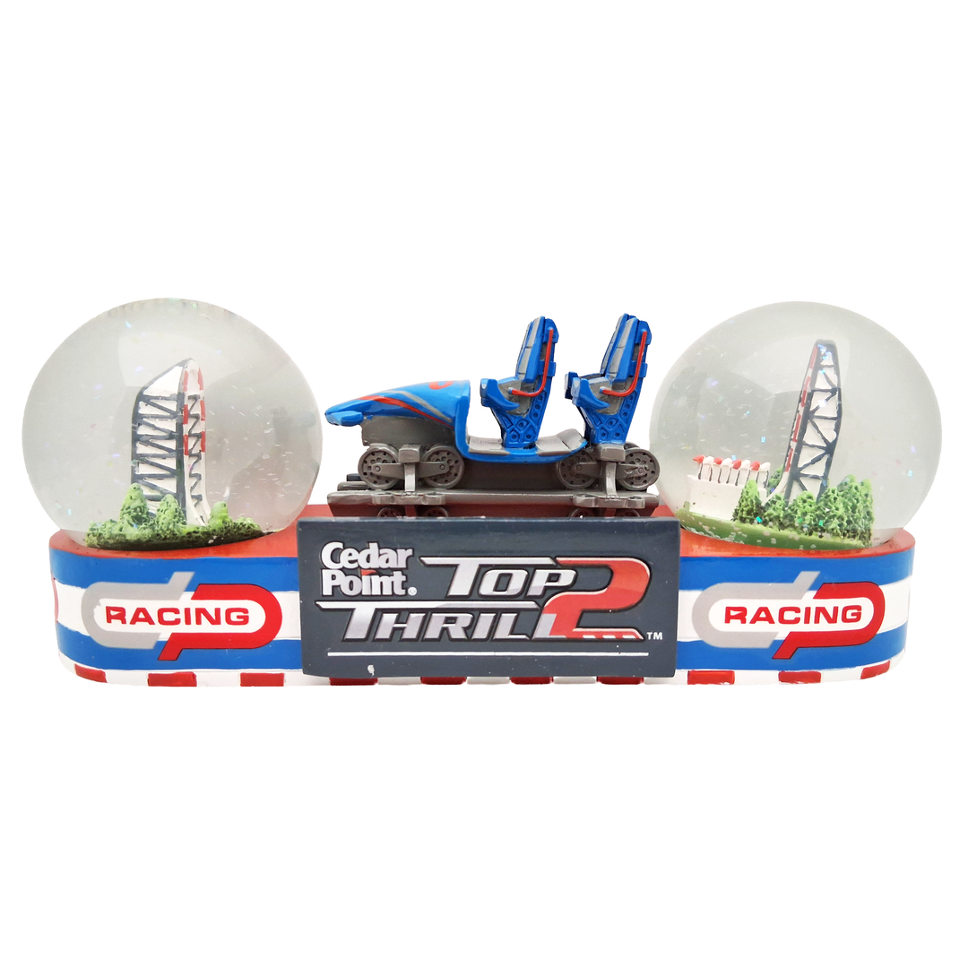 Cedar Point Top Thrill 2 Double Water Globe