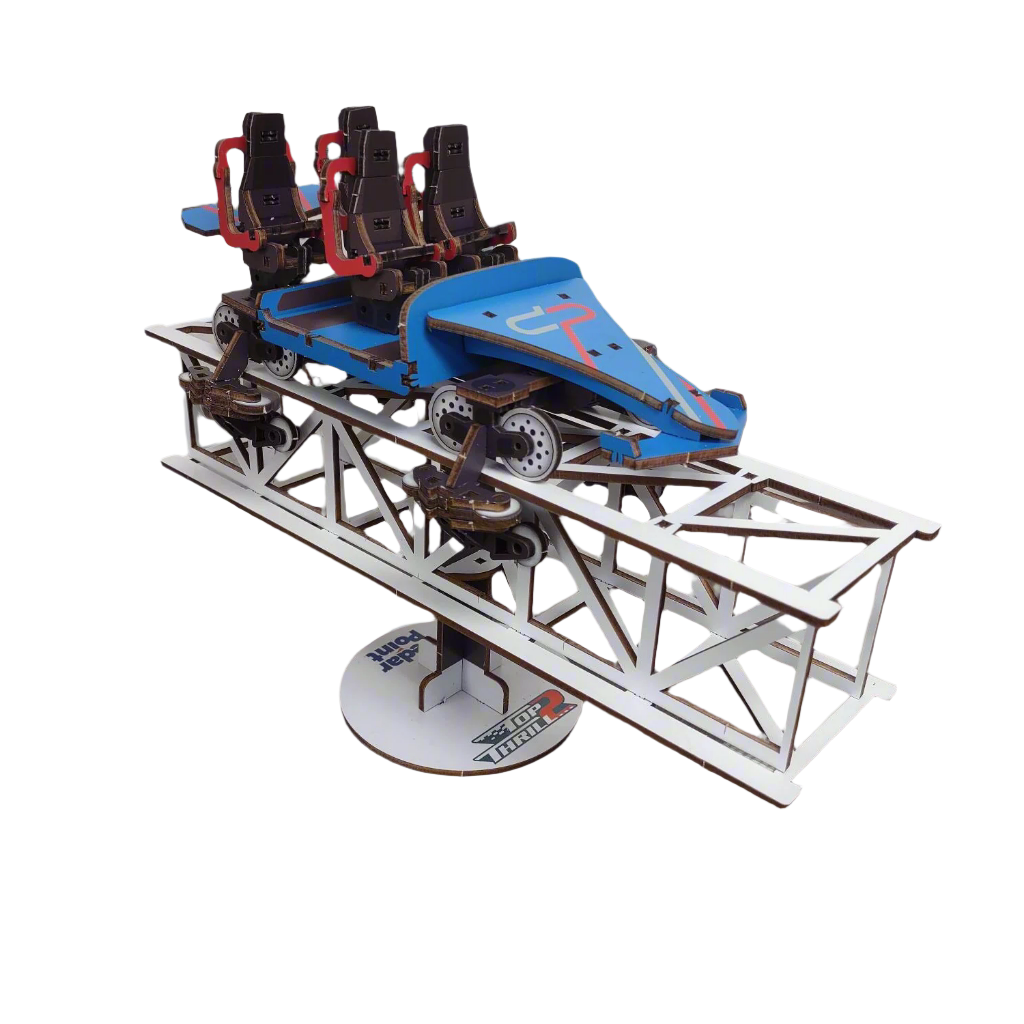Cedar Point Top Thrill 2 Blue Color Cutout