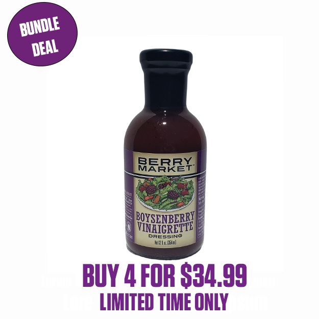 Knott's Berry Farm Berry Market™ Boysenberry Vinaigrette Dressing 12 oz.