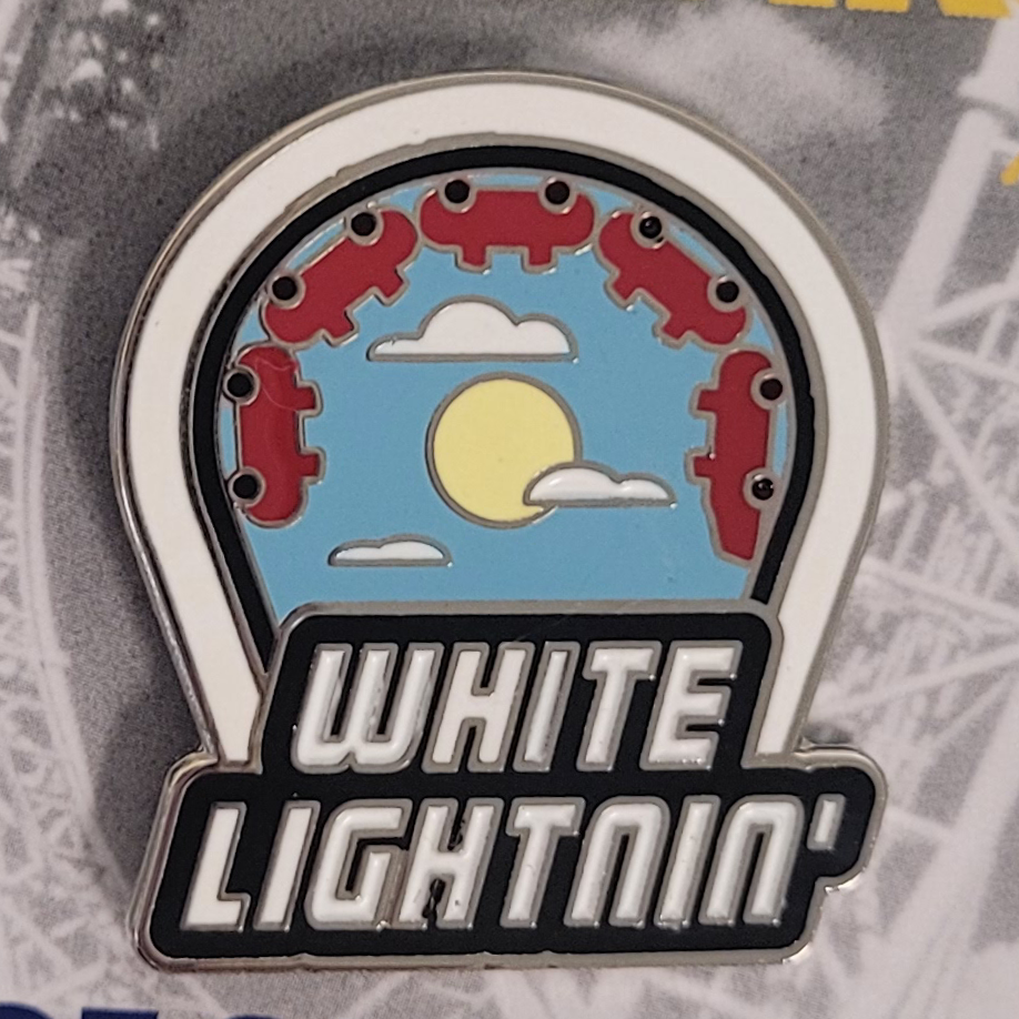 Carowinds Limited Edition White Lightnin' Pin