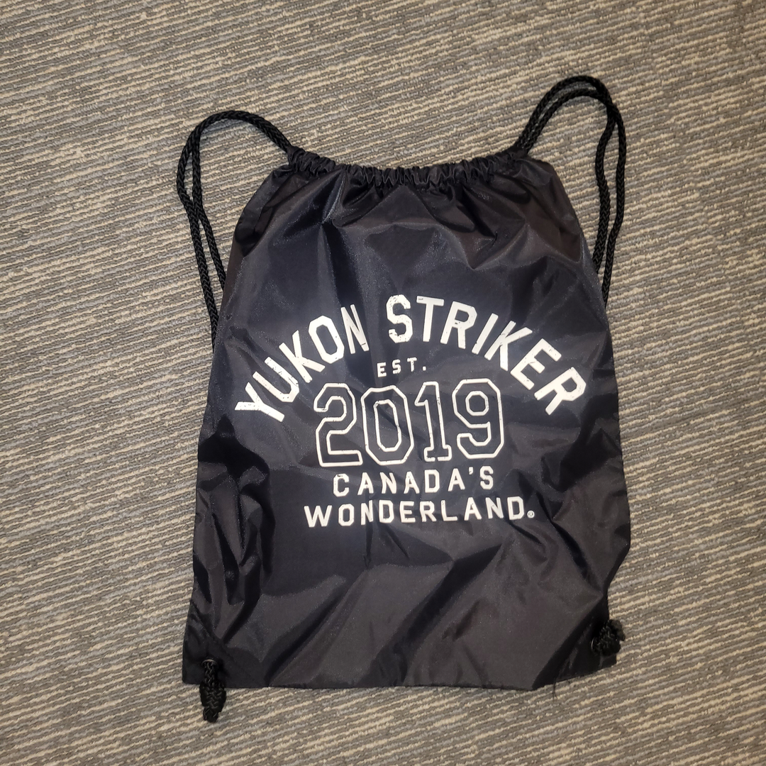 Canada's Wonderland Yukon Striker Drawstring Bag
