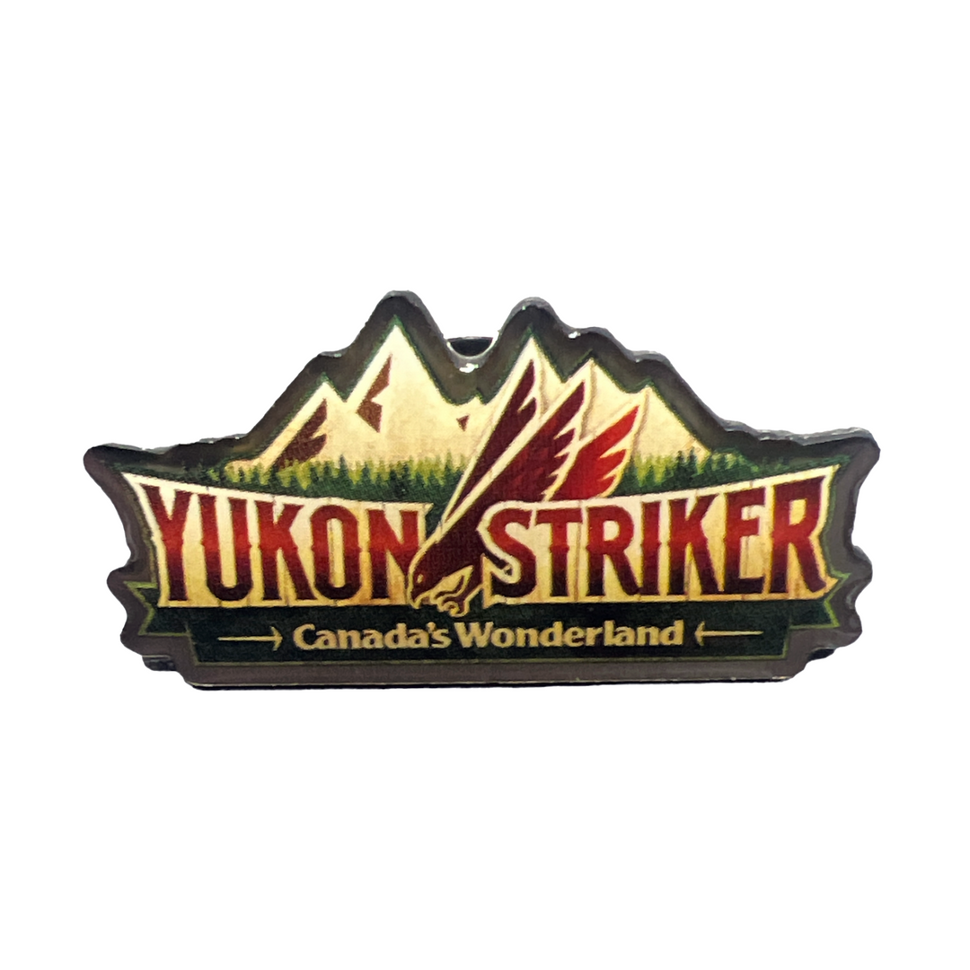 Canada's Wonderland Yukon Striker Logo Pin